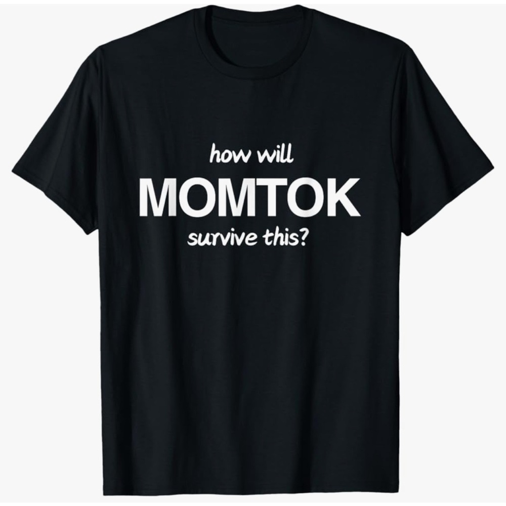 Black Momtok Tee